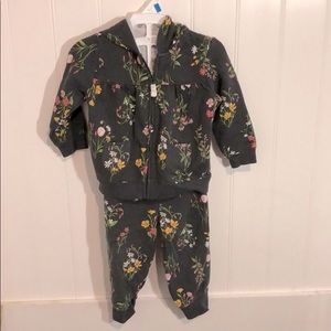 Two piece jump suit